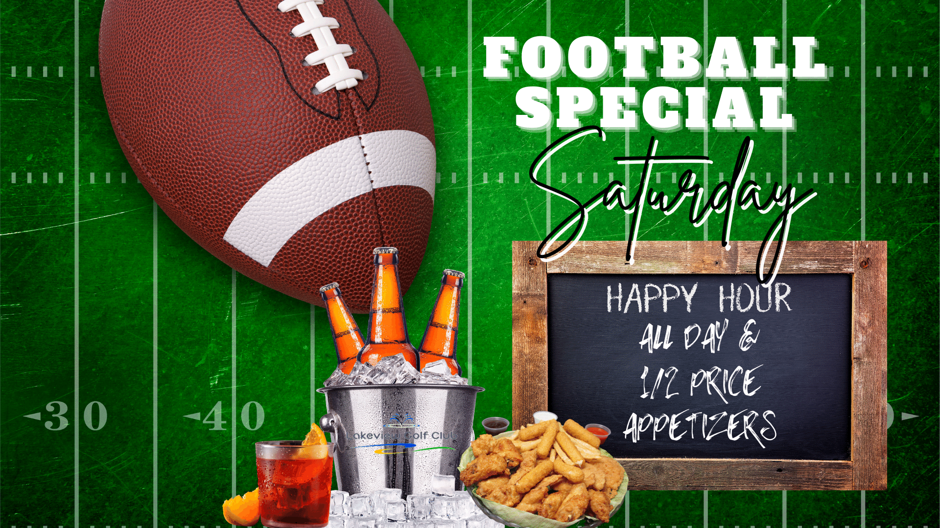 Football Special 🏈 October 31st!