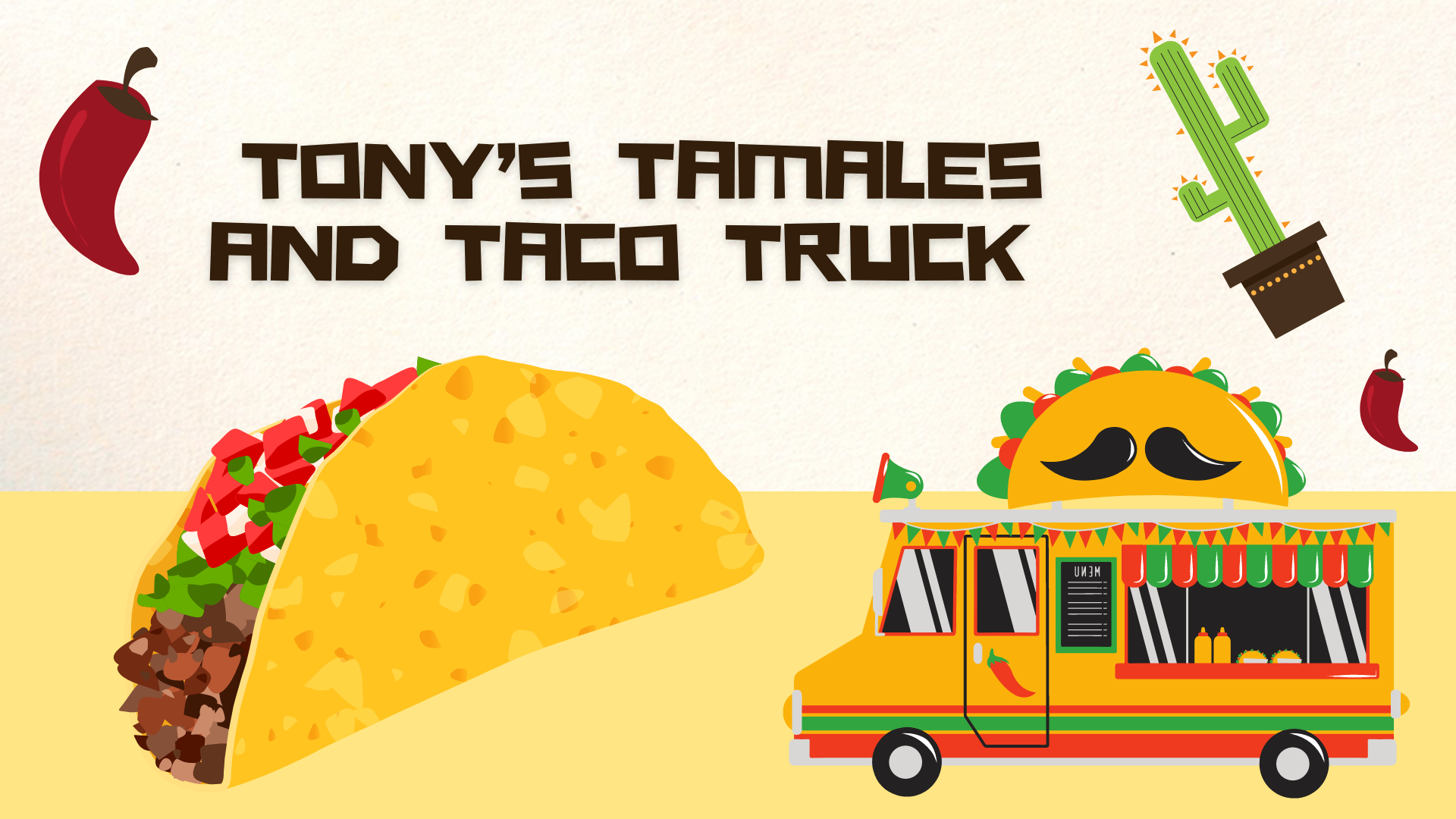 Tony’s Tacos & Tamales Food Truck – Saturday, June 19th