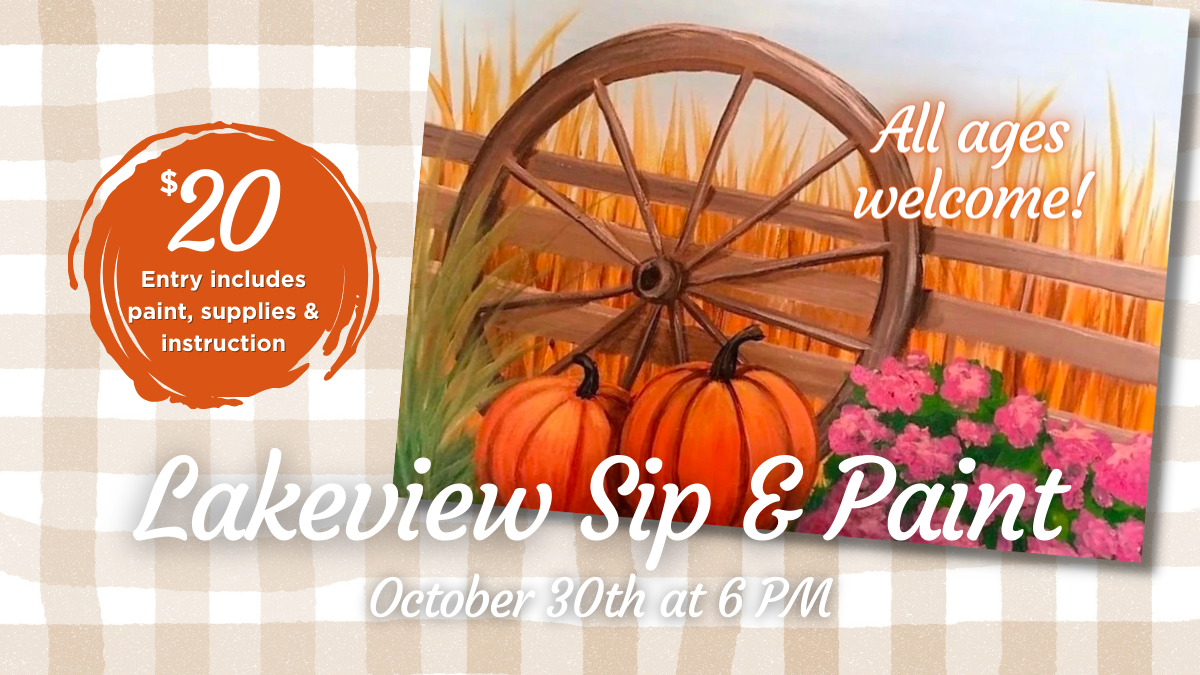 Fall Themed Sip ‘N Paint Night