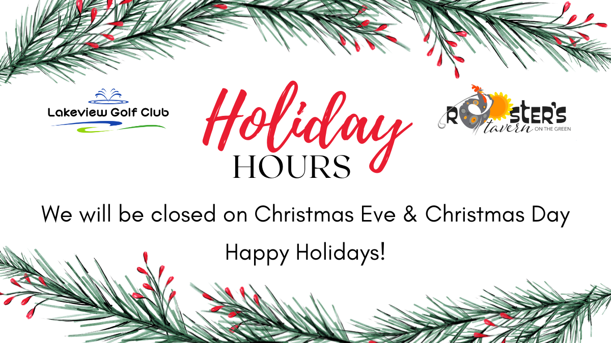 Holiday Hours Update