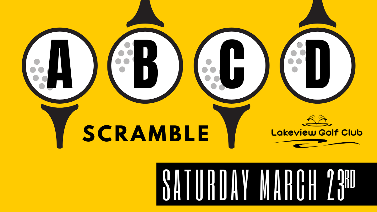 Register Today for our ABCD Scramble